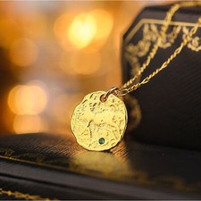 Damen Mini Grün CZ Runde