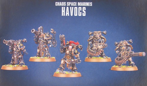Havocs chaos space marines - chaos,