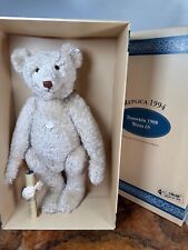 GROß!!! STEIFF 406041 TEDDYBÄR 1908 WEISS 65cm TOP!!!