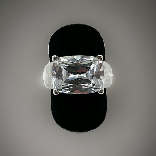 925 silberring fianit - 925/-, silberring,