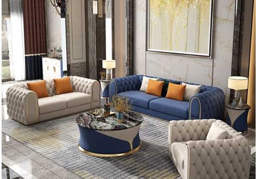 Luxus wohnzimmer set tlg - luxus,