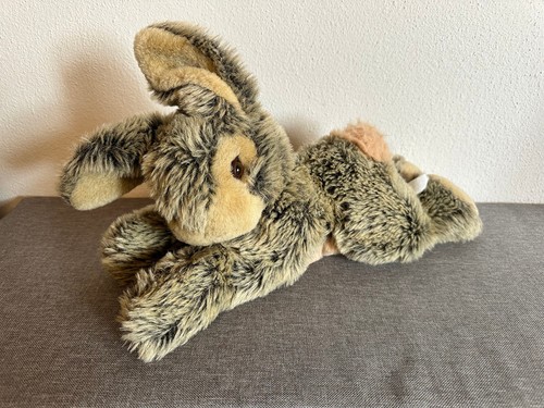Hase liegend braun beige - hase,
