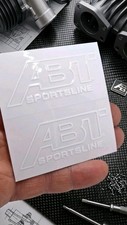 Abt sportsline schriftzug - abt, 2x