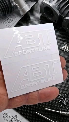 Abt sportsline schriftzug - abt, 2x
