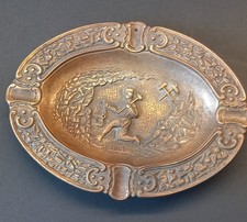 Bronze Aschenbecher ( Bergbau