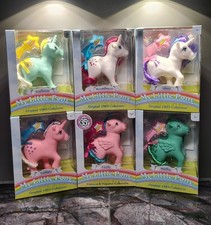 My Little Pony 35th Jubi UK Unicorn Pegasus Kompl G1 Collection Moondancer Glory