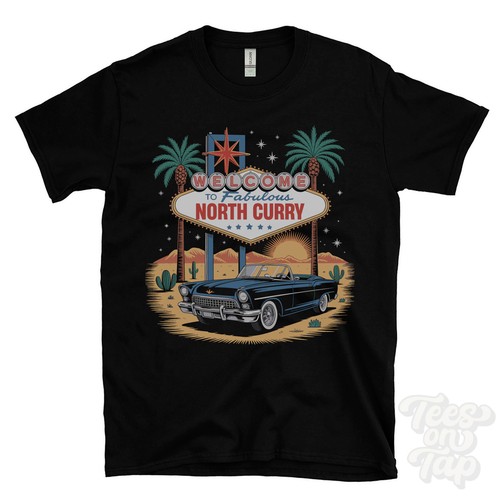 Lustiges shirt north curry - lustiges,