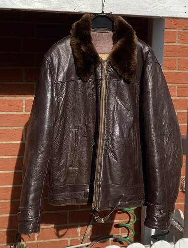 Horsehide fliegerjacke - horsehide,