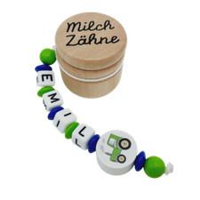 Milchzahndose mit Namen