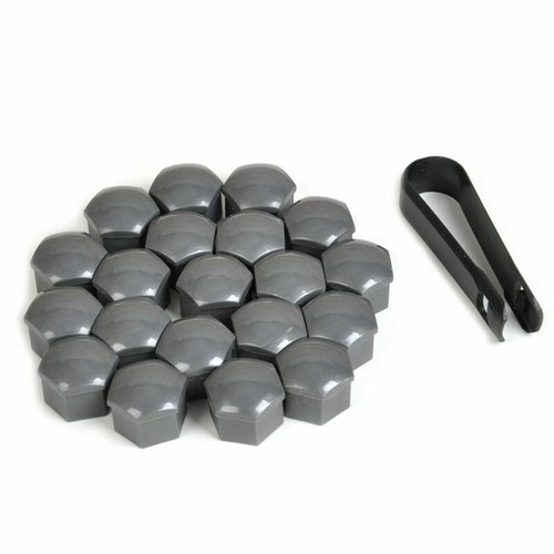 20x grau radmuttern - 20x,