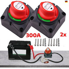2x 300A Auto Batterie
