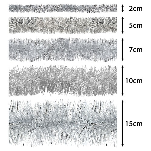 Weihnachtsgirlande 15cm - 3m, 2-15cm