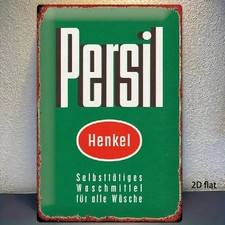 Blechschild Persil Waschmittel