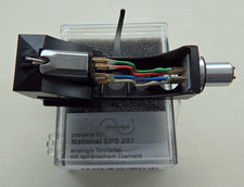 Technics EPC 207 C Tonabnehmer System + neue analogis Nadel EPS 207 + Headshell