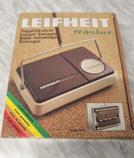 Leifheit Regulus Teppichkehrer Braun 70-80er Jahre Kehrbesen UNBENUTZT Vintage!!
