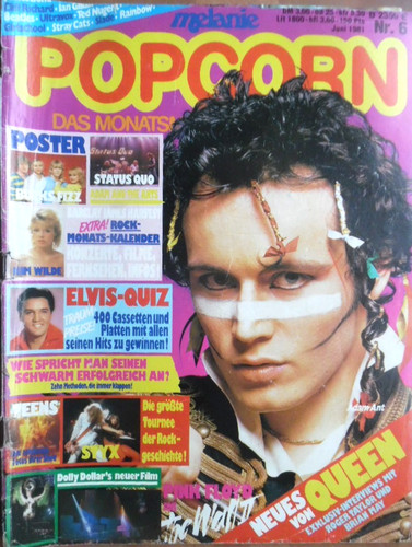 Popcorn 1981 adam ant bond - popcorn,