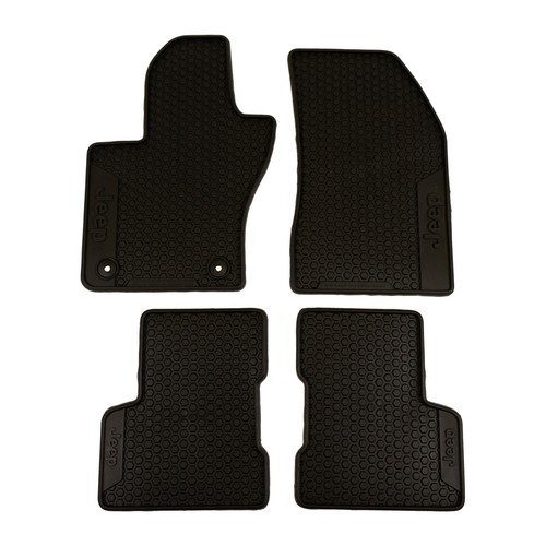 Original jeep fußmatte - original, gummi