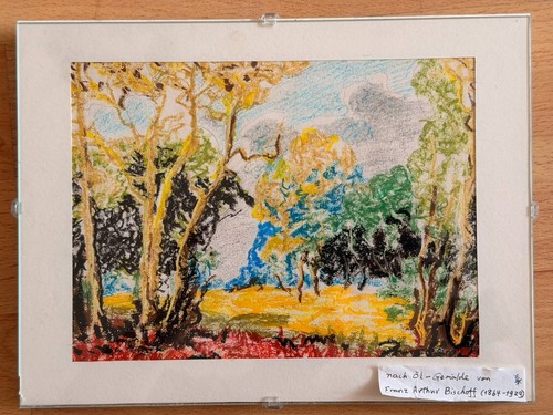 Pastellgemälde nach franz - pastellgemälde, a