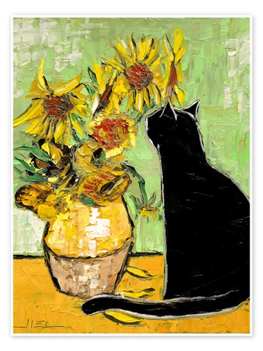 Poster die katze von - die, van