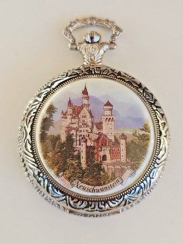 Reutter porzellan taschenuhr - porzellan,