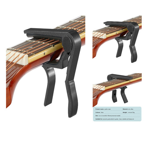 Gitarre capo 3mm silikonmatte - capo,