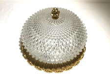 Plafoniere Deckenlampe Limburg Glashütte Kristallglas