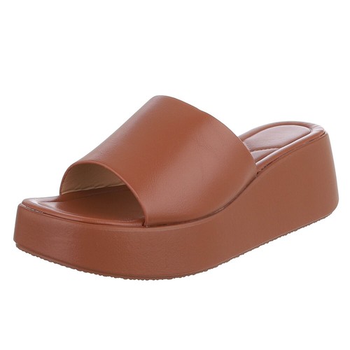 Damen mules mit - mules, offener