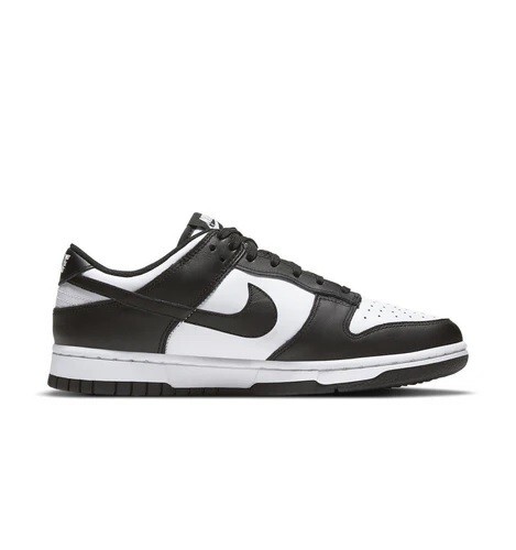 Nike dunk low white - low, black