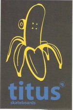 Titus skateboard sticker - titus,