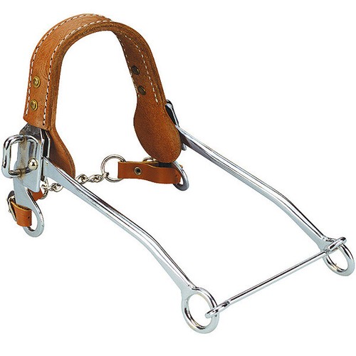 Hackamore lederriemen - hackamore,