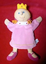 Sterntaler Handpuppe Prinzessin Königin ca 30cm rosa Plüschfigur kuschelig
