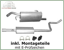 Auspuff Set für Smart 454
