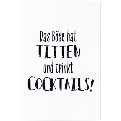 Das böse hat - titten, und