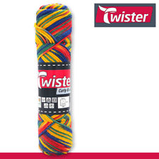 Twister 50 g Curly 8-fach Color Stricken Häkeln Wolle Garn Baumwolle 14 Farben