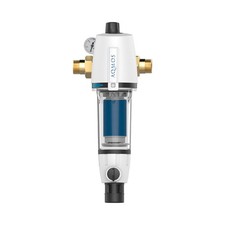 AQMOS Rückspülfilter DN25  1" mit Druckminderer, Hauswasserstation Wasserfilter