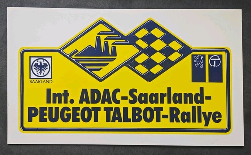 Schild internationale adac - internationale,