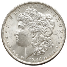 USA MORGAN DOLLAR 1884 O