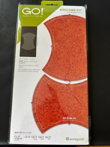 Accuquilt matrize apple core - accuquilt,