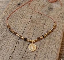 Tigerauge Makramee Boho