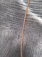 Collier Halskette Rotgold Double Venezianer Juwelierware 50cm