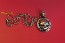 Harley-Davidson, Kette und Anhänger, Halskette aus TITAN 2,5mm  50cm NEU