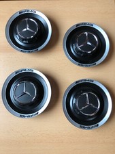 4 Originale Mercedes-Benz AMG Kappen Nabendeckel A0004005700 für Schmiedefelgen