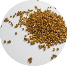 NELLYS ORIGINAL Miyuki Delica Beads 150 Farben DB2110 rund 11/0 Toast opak 10g