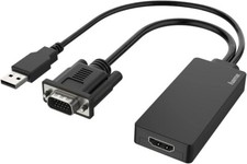 Hama VGA+USB auf HDMI Adapter