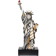 Goebel Skulptur "Golden Liberty" von Romero Britto - limitiert auf 199 Stück