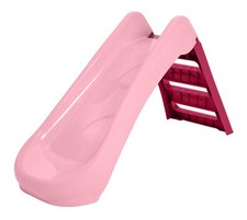 Kinderrutsche klappbar Indoor Outdoor Kunststoff rosa PalPlay Felxi 1