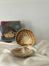 Vintage Muschel Butterdose