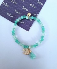 Biba Kristall Armband Mint