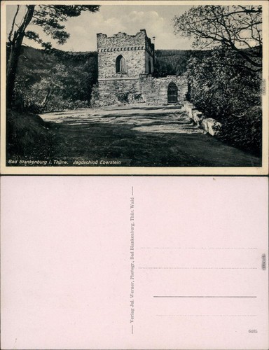 Ansichtskarte bad blankenburg - bad,