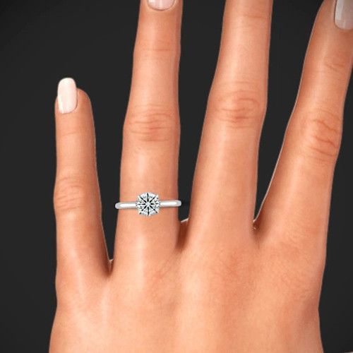 Diamant verlobungsring - diamant,
